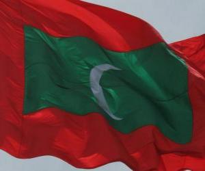 пазл Флаг Мальдив
